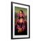 Stupell Industries Graffiti Over Mona Lisa Framed Print Under Glass, design by Masters Redux